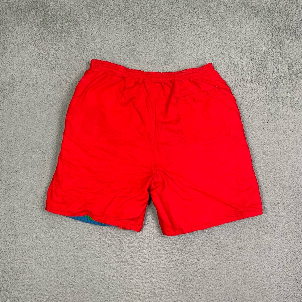 Vintage 90s AOP swim trunks - Picture 4 of 4